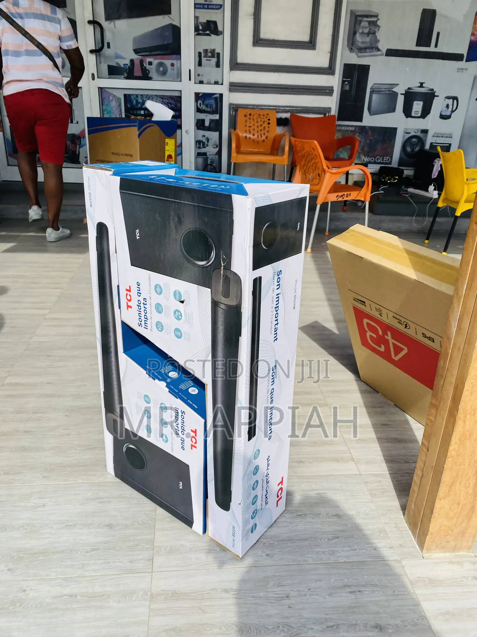 Well Design TCL S522w Bluetooth Sound Bar System.