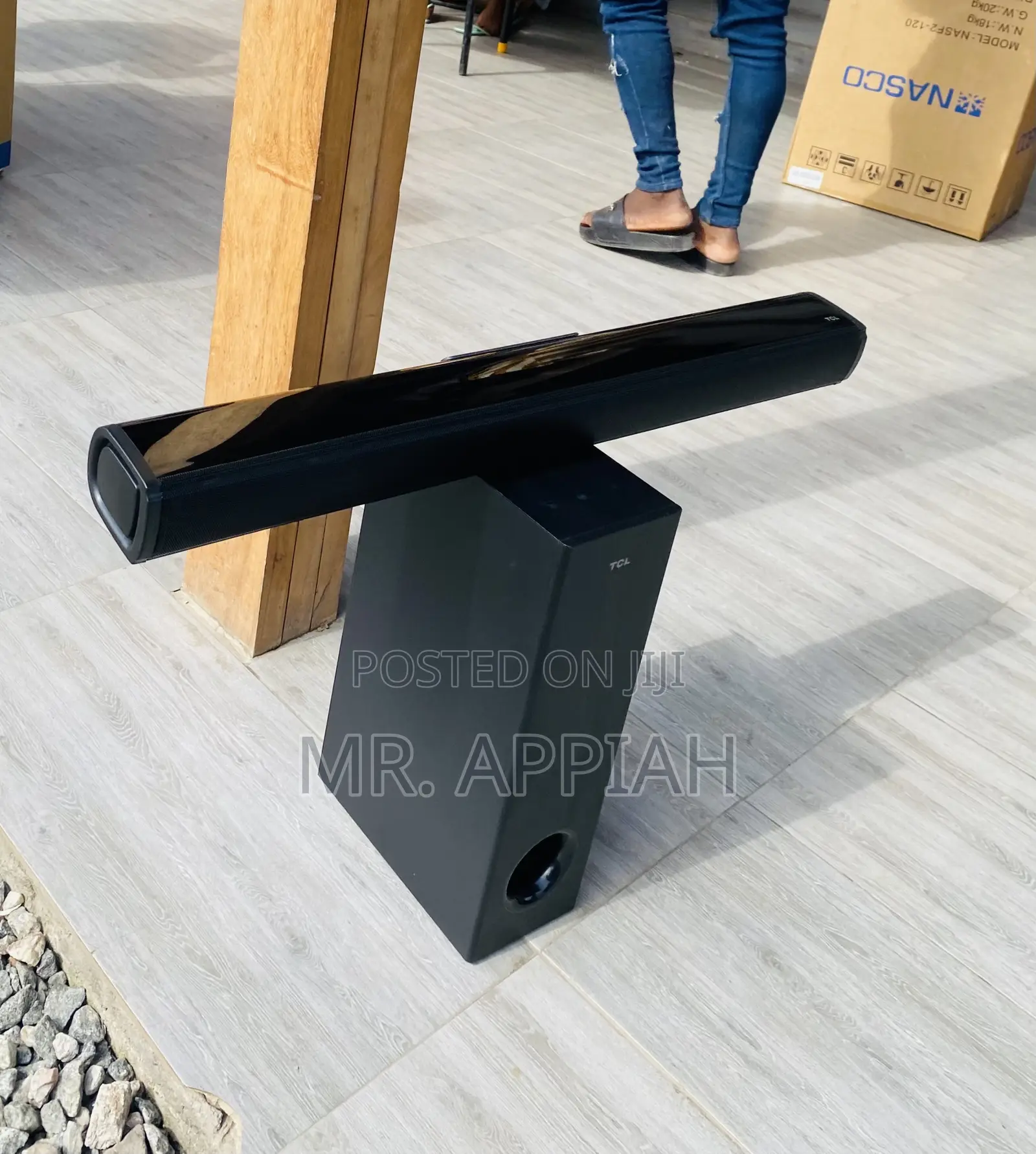 Original TCL S322w Bluetooth Sound Bar System(Black)2.1ch.