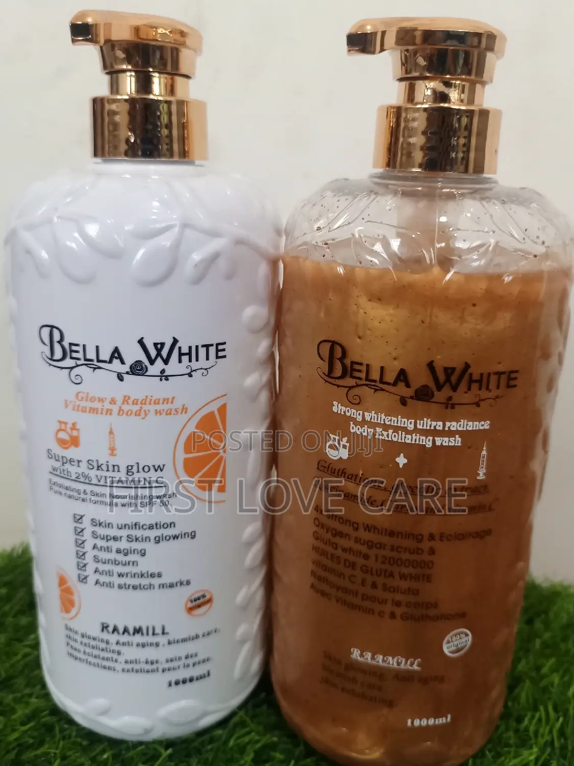 Bella White Shower Gel