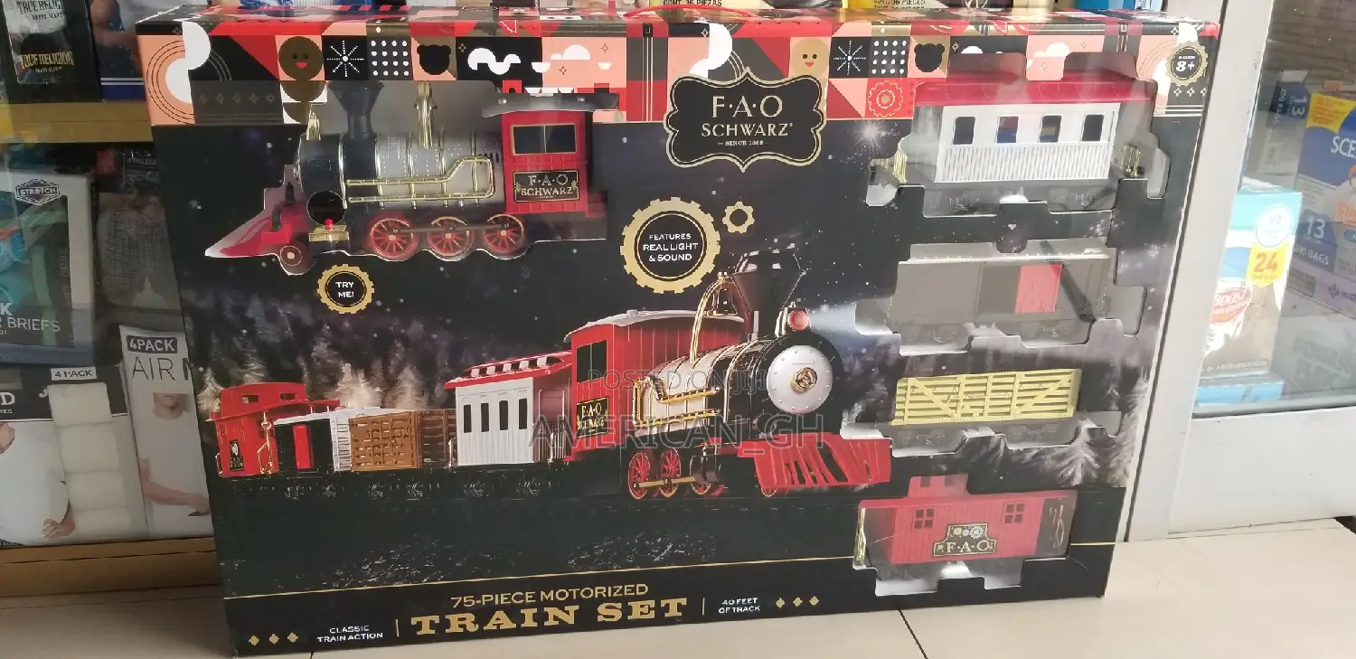 75 Pieces Motorized Train Set