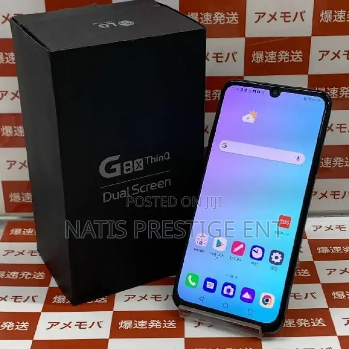 New LG G8X Thinq 128 GB Black