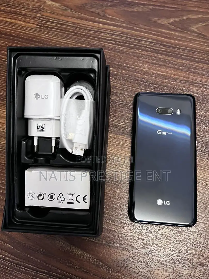 New LG G8X Thinq 128 GB Black
