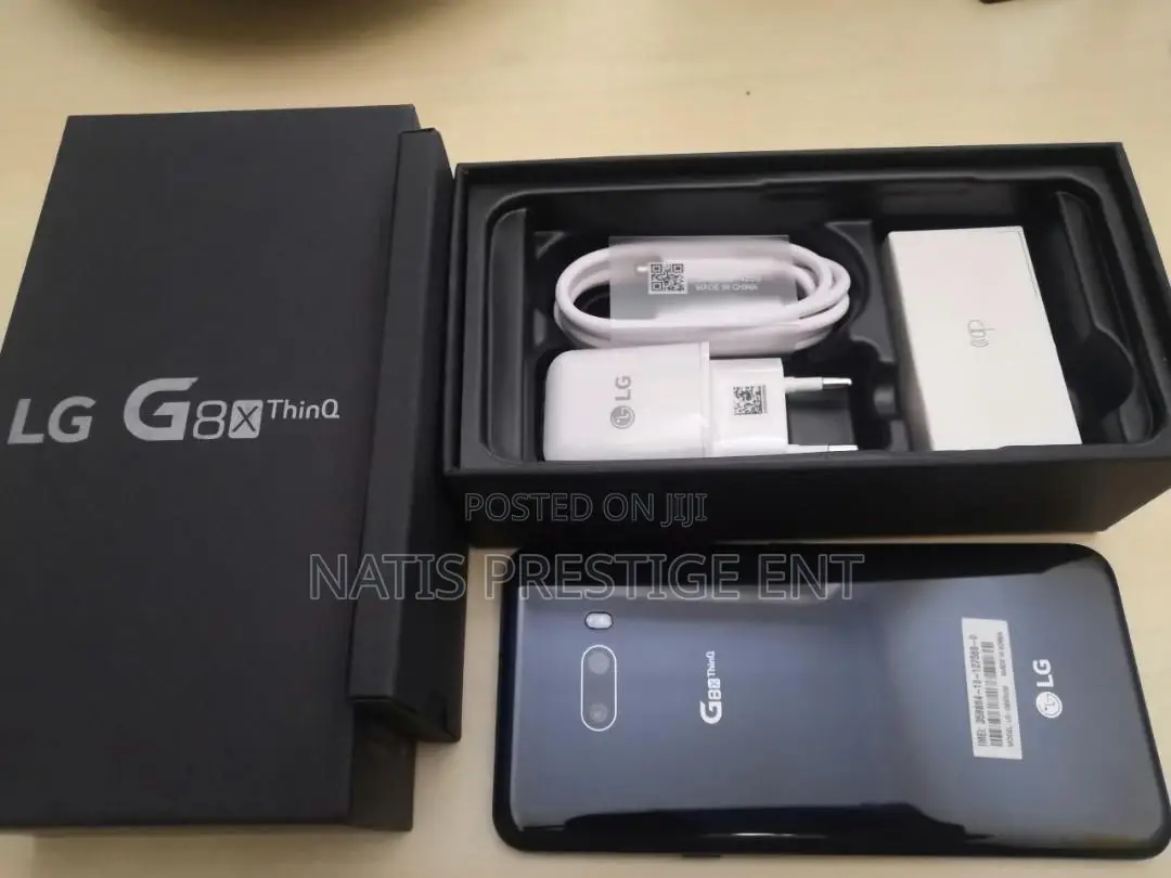 New LG G8X Thinq 128 GB Black