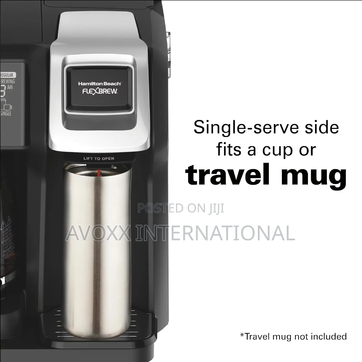 Hamilton Beach Flexbrew Trio Coffee Maker,Stainless,49966/76