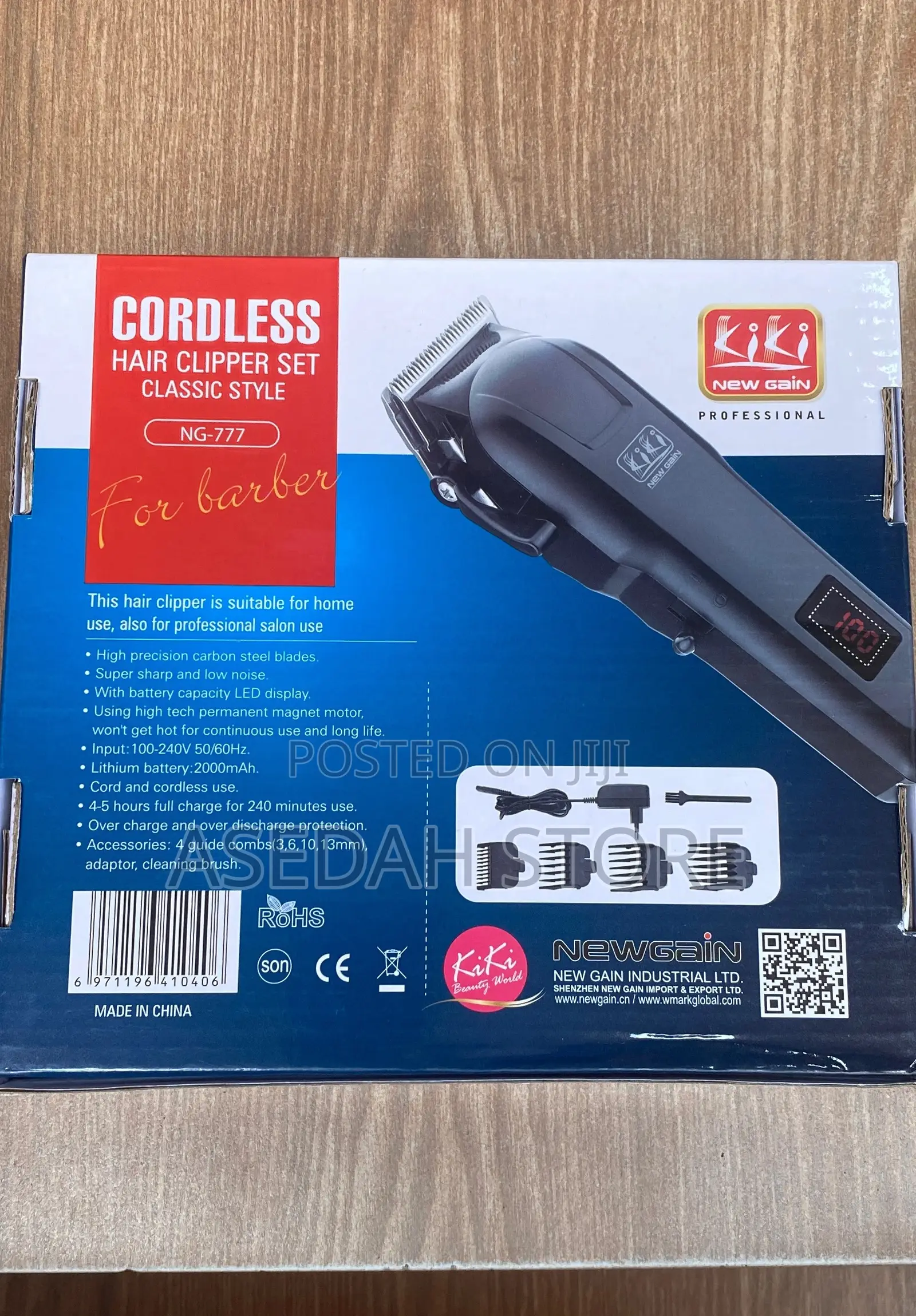 Kiki NG-777 Professional Hair Clipper