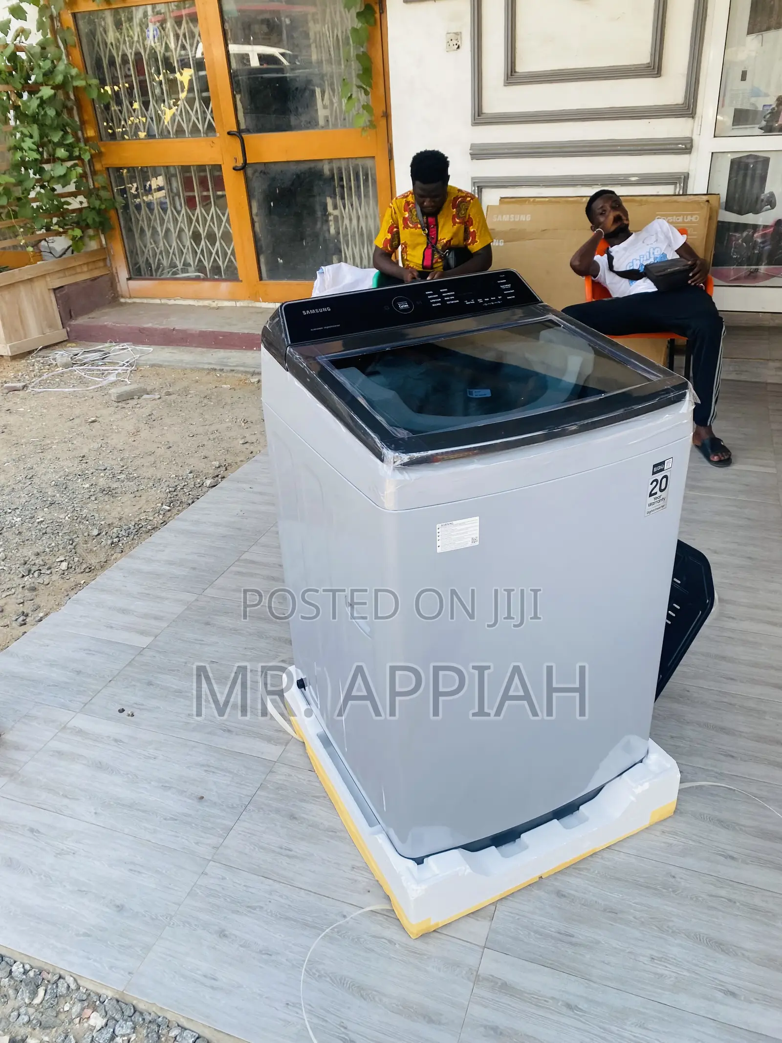 Unique Design Samsung 13kg Washing Machine(WA13CG5441BYN).