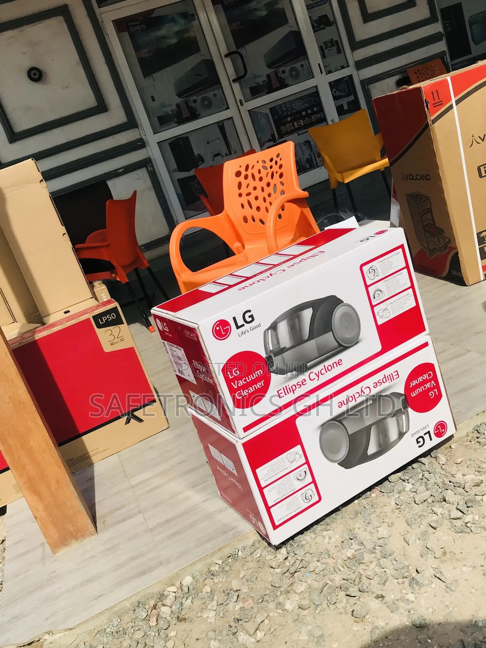 Black/Red Vc5420nntr Vacuum Cleaner LG Electric