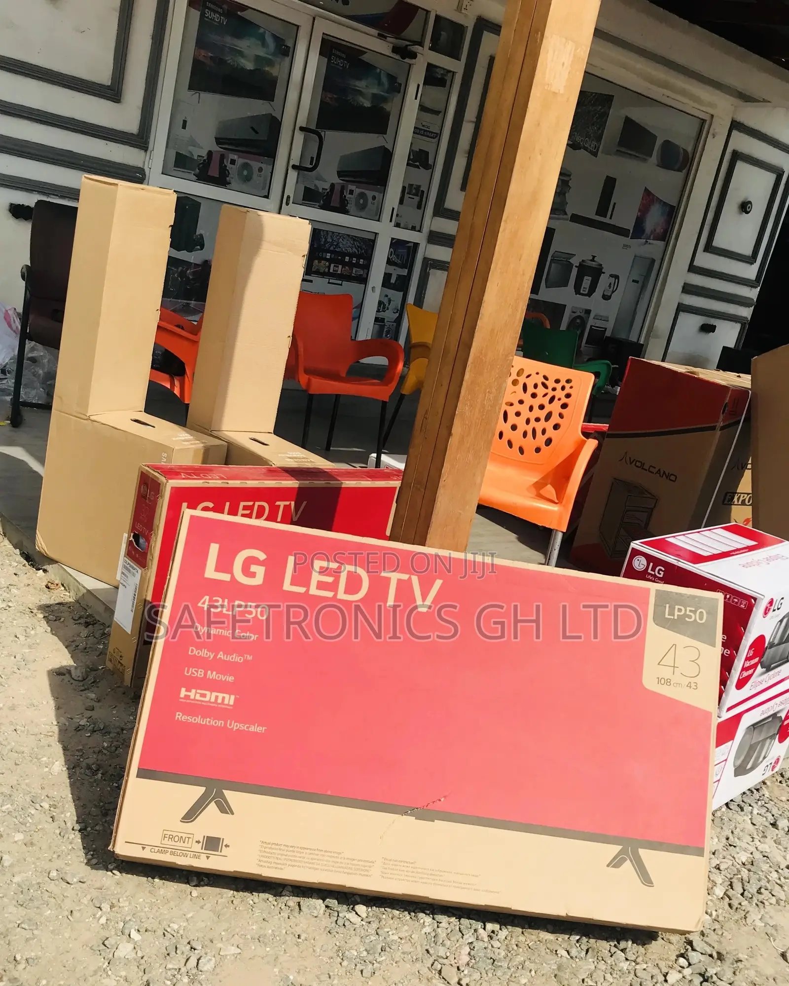 Black Electric Glossy LP50 43 Inches Smart LG Led Tv