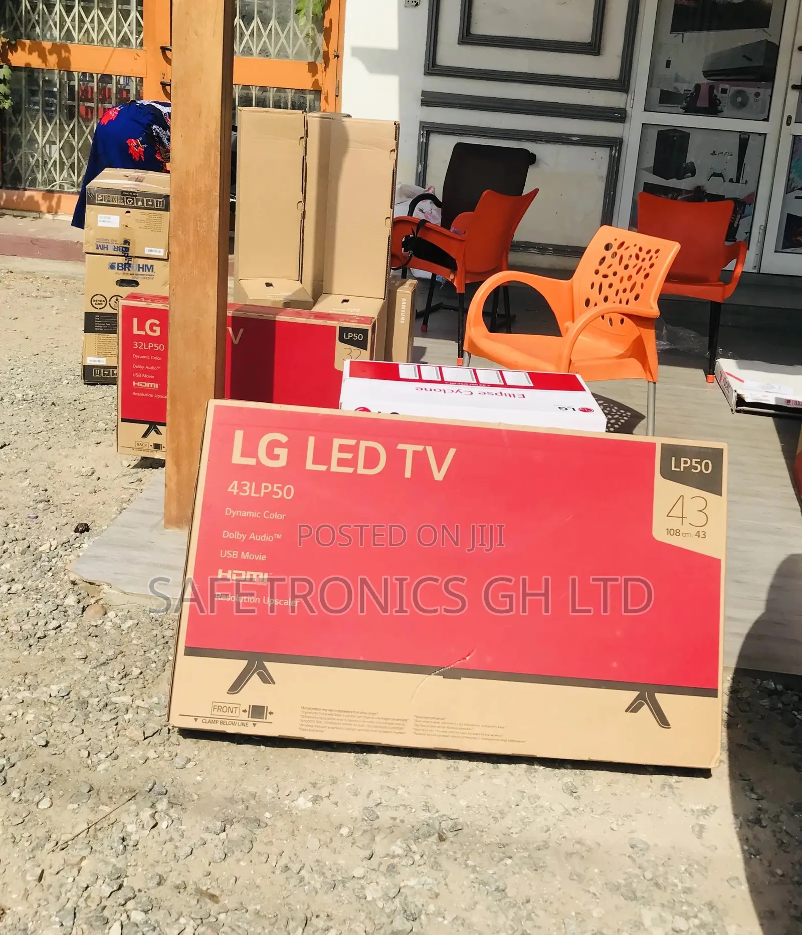 Led Glossy 43 Inches LP50 Electric Smart UHD Smart Tv