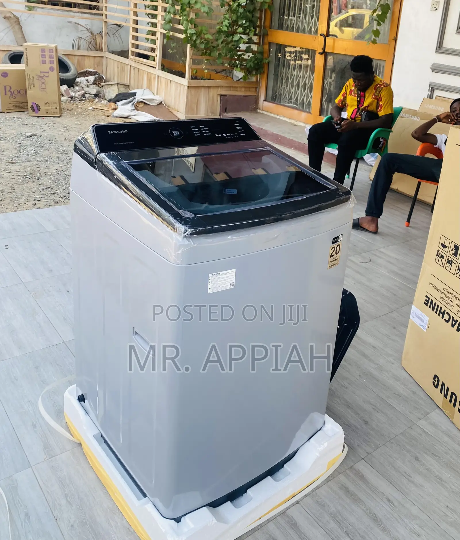 Durable Samsung 13kg Top LoadWashing Machine(WA13CG5441BYN)