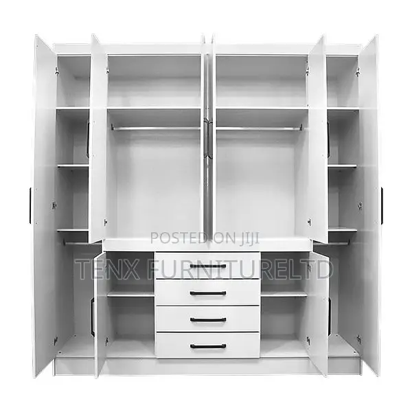 Wardrobe (13 Spacious Compartments for Garment Storage)
