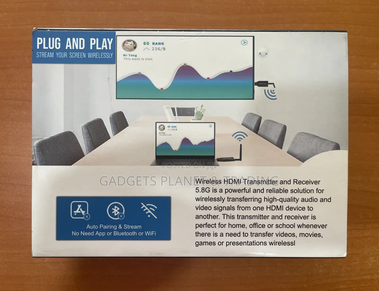 Hdmi Wireless Sender And Receiver Extender - 50m