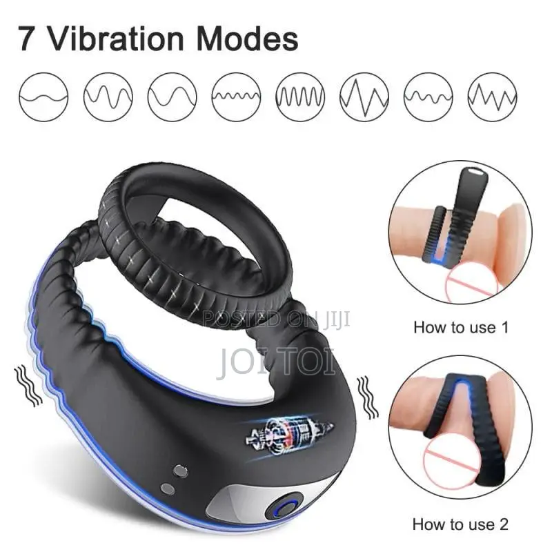 Rechargeable Vibrating Cock Ring.
