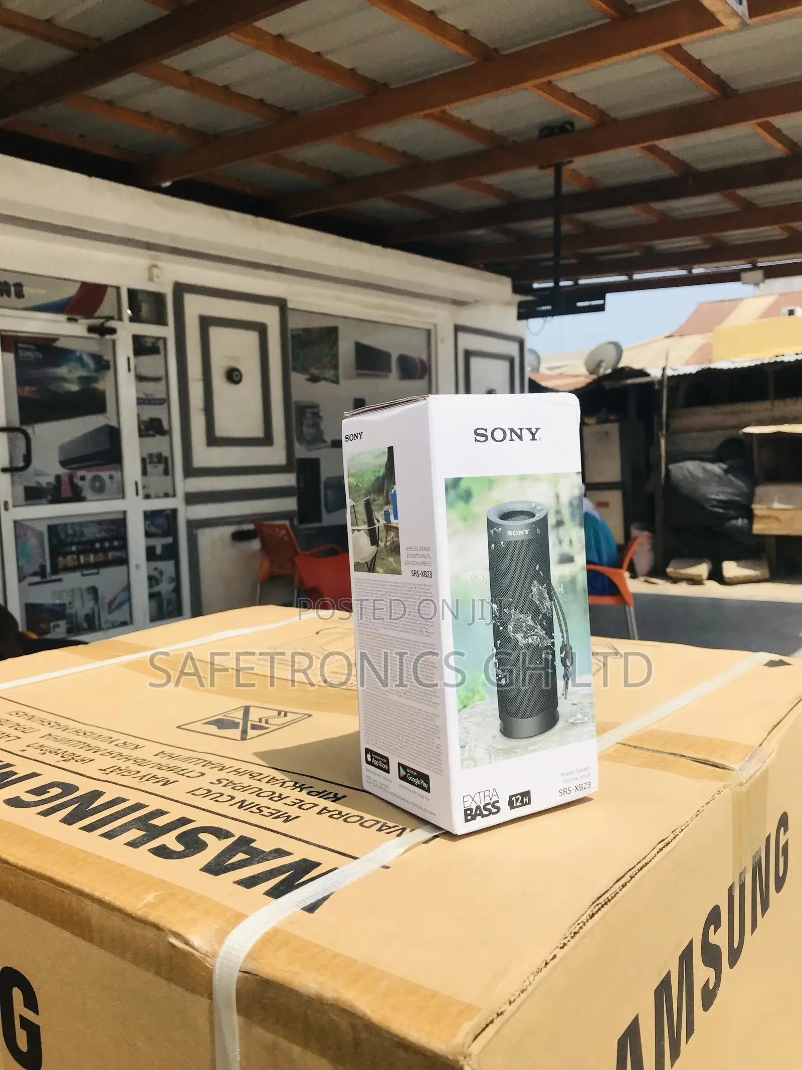 Sony Bluetooth Wireless Black Electric XB-23 Speaker