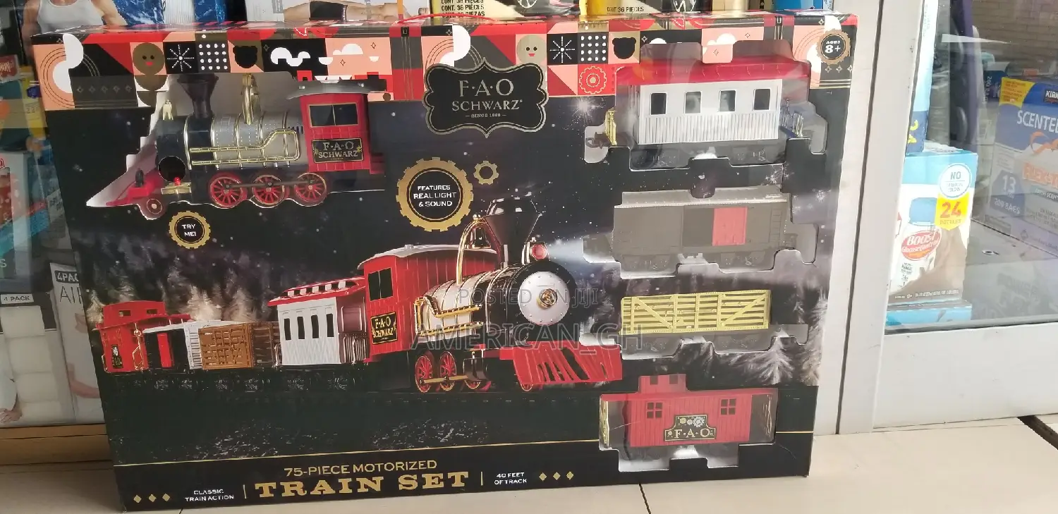 75 Pieces Motorized Train Set
