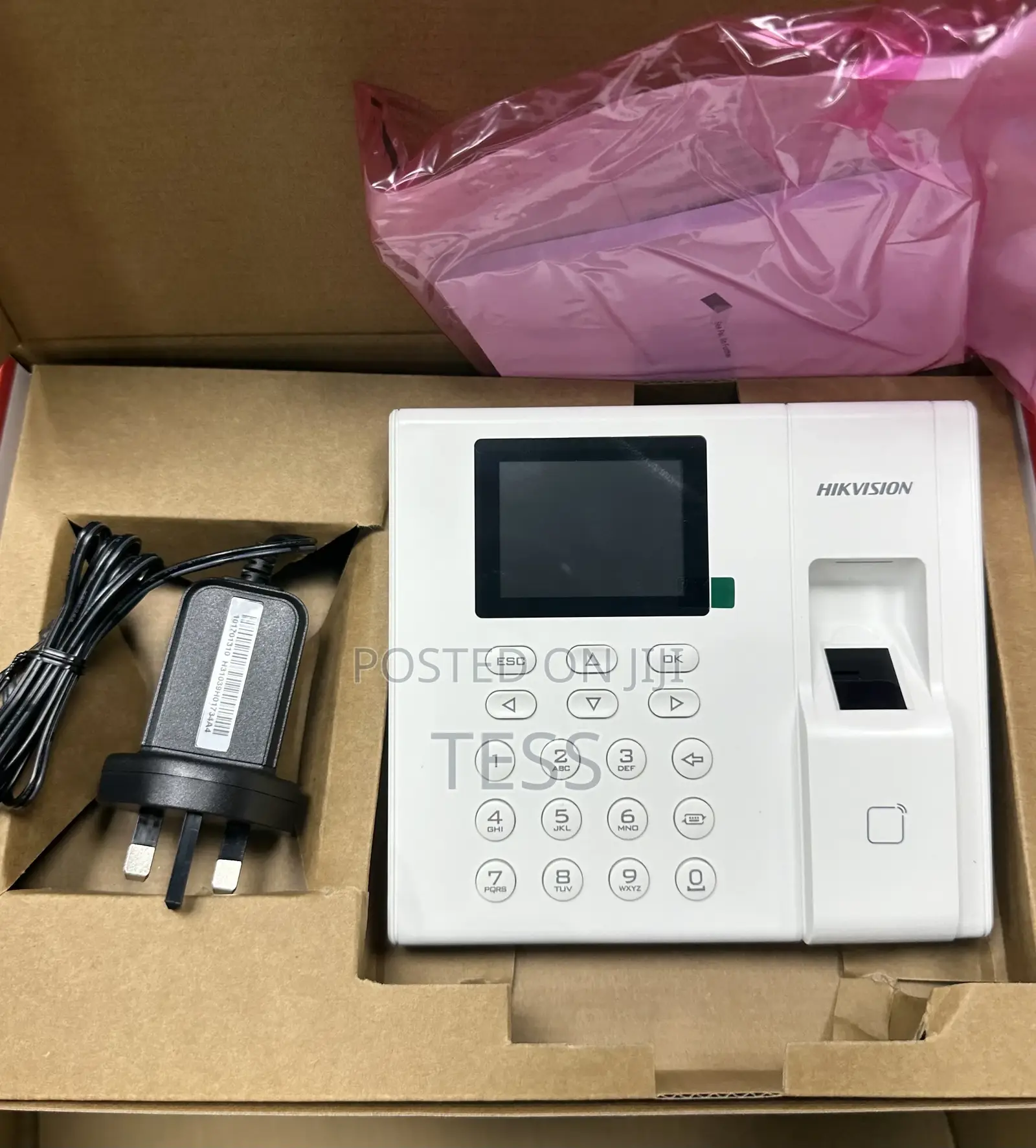 Hikvision Time Attendance 3in1+Backup Battery K1a8503