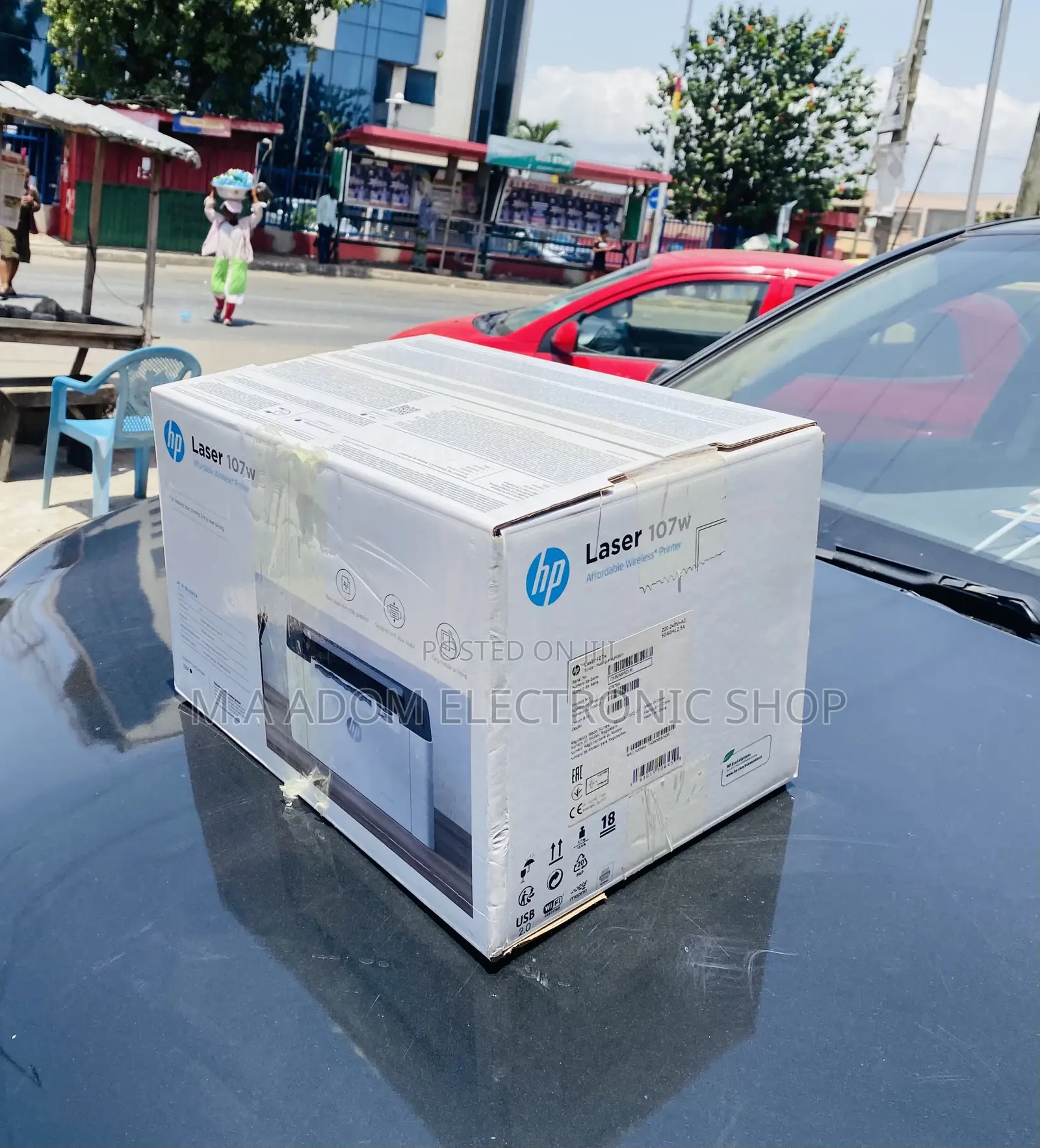 Energy Saving HP Laser Jet Printer(Black/White).