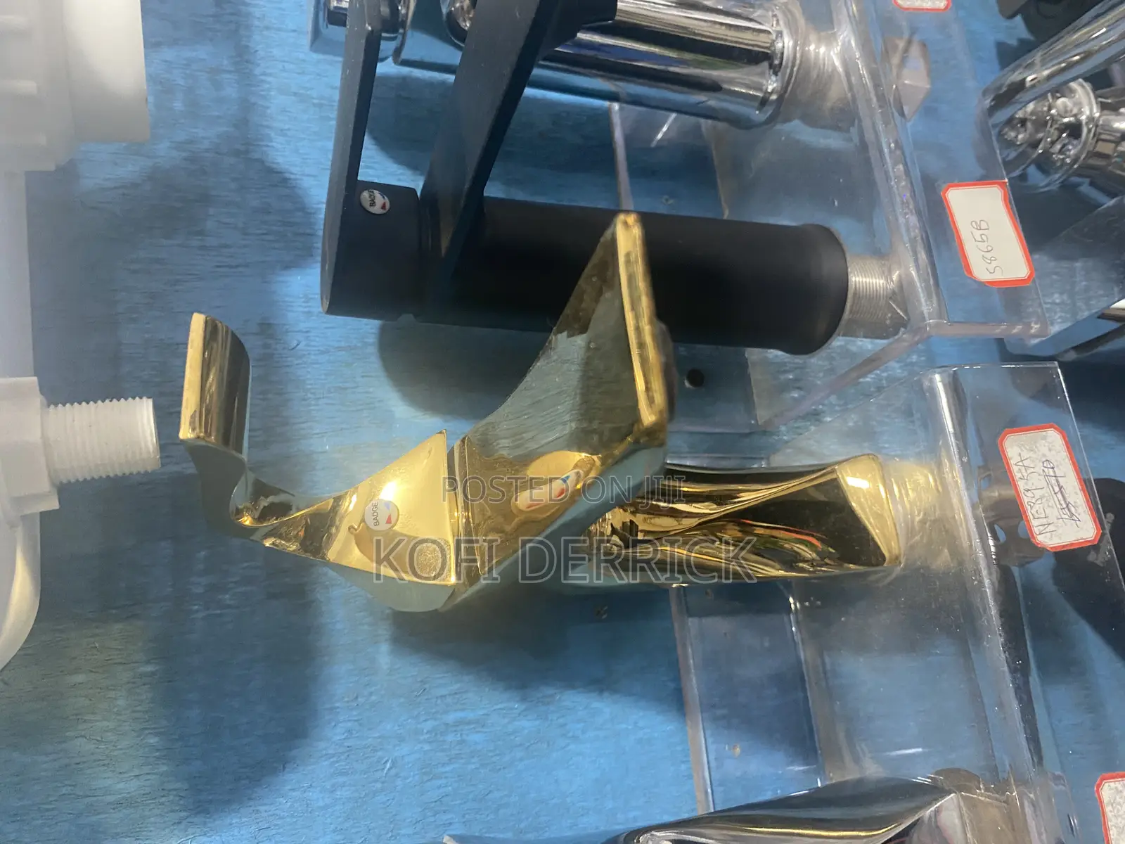 Gold Basin Faucet Mixer