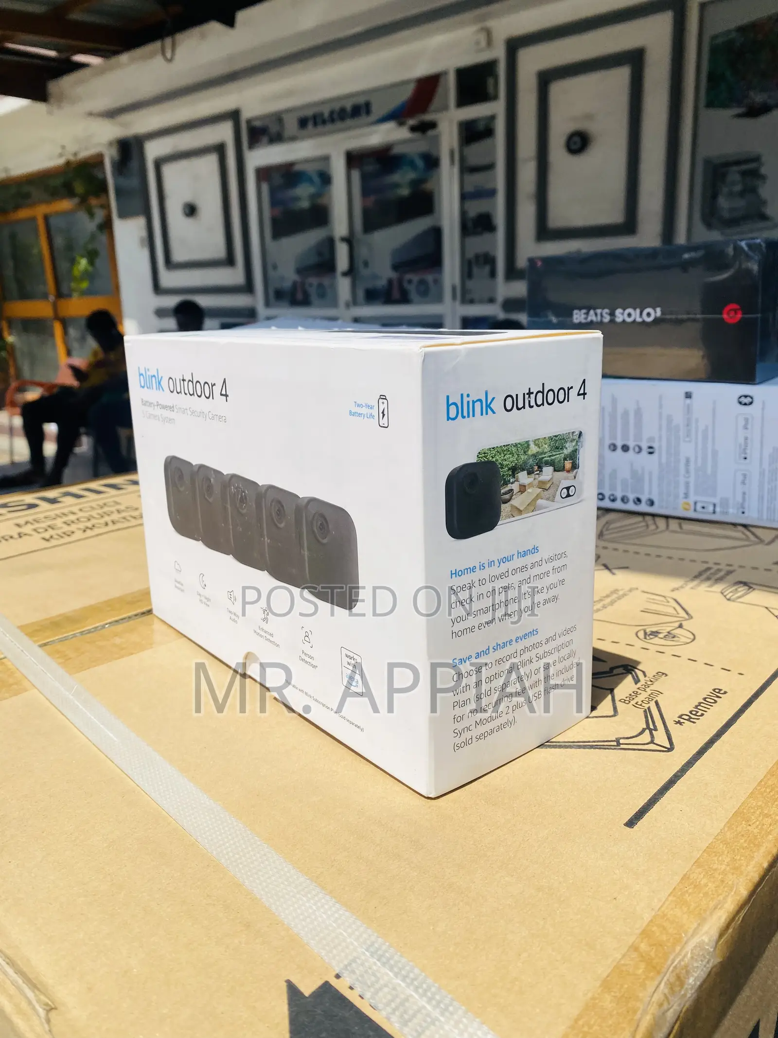 Sealed In Box Blink Outdoor 4 Smart Security Camera.😉