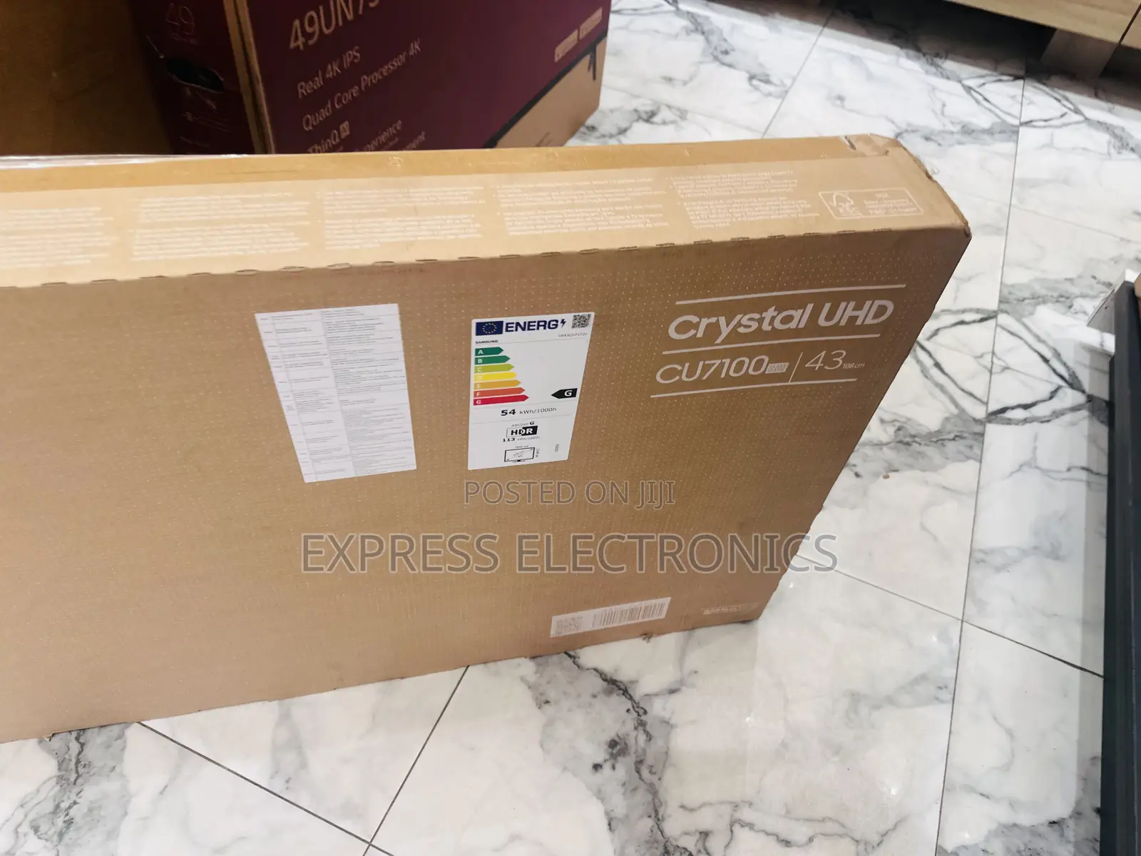 Zealous Sleek Slim UHD 4k Smart 43”Cu8000