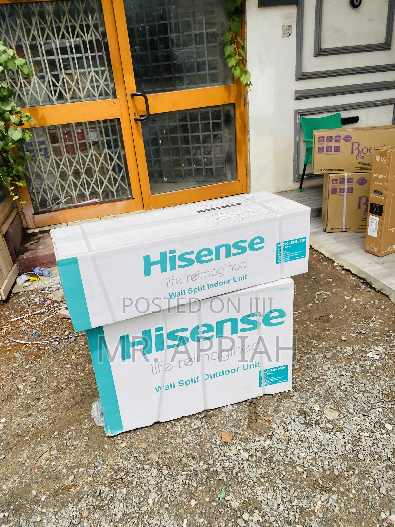 Fast Cooling Hisense 1.5hp Split Type Ac(White)R410.