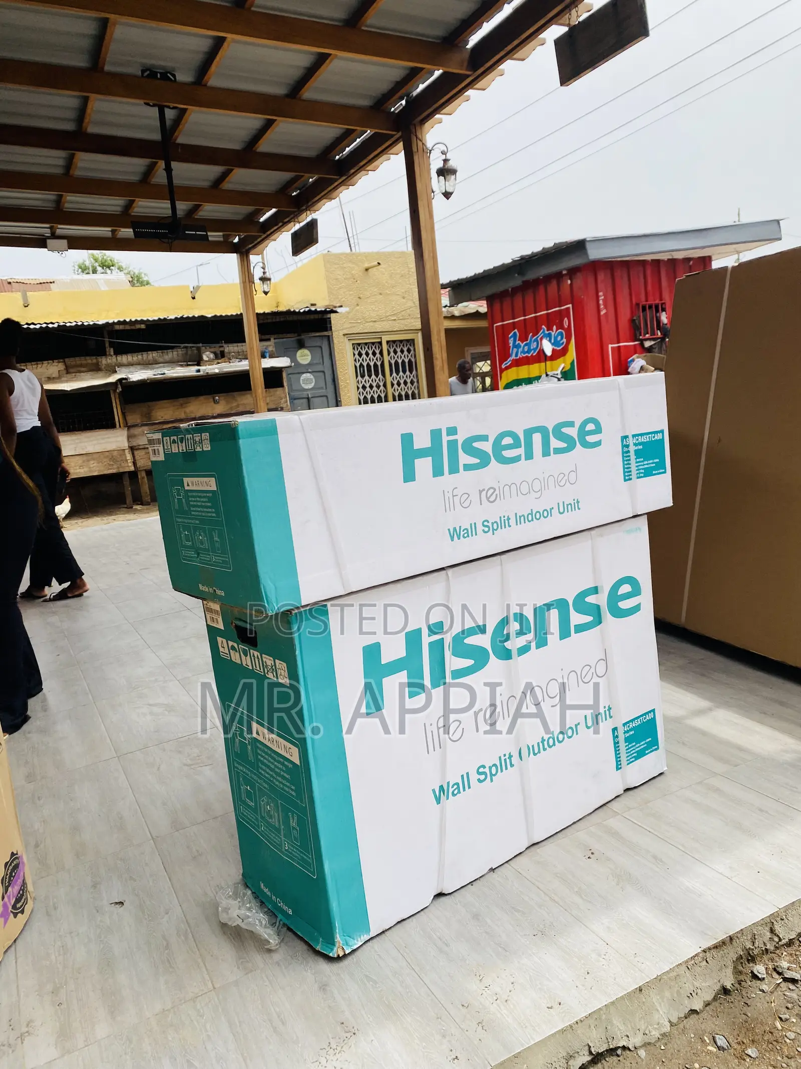 Extremely Cooling Hisense 1.5hp Split Type Ac(White)R410.