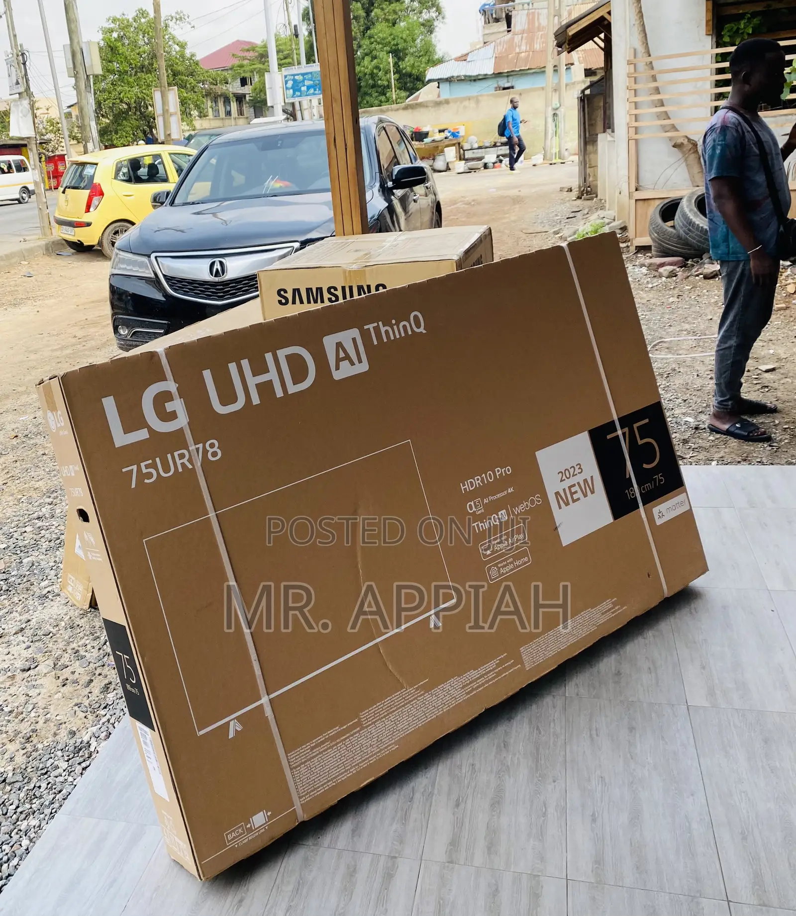 Fresh in Box LG 75ur78 75 Inch Smart Ultra HD Tv.