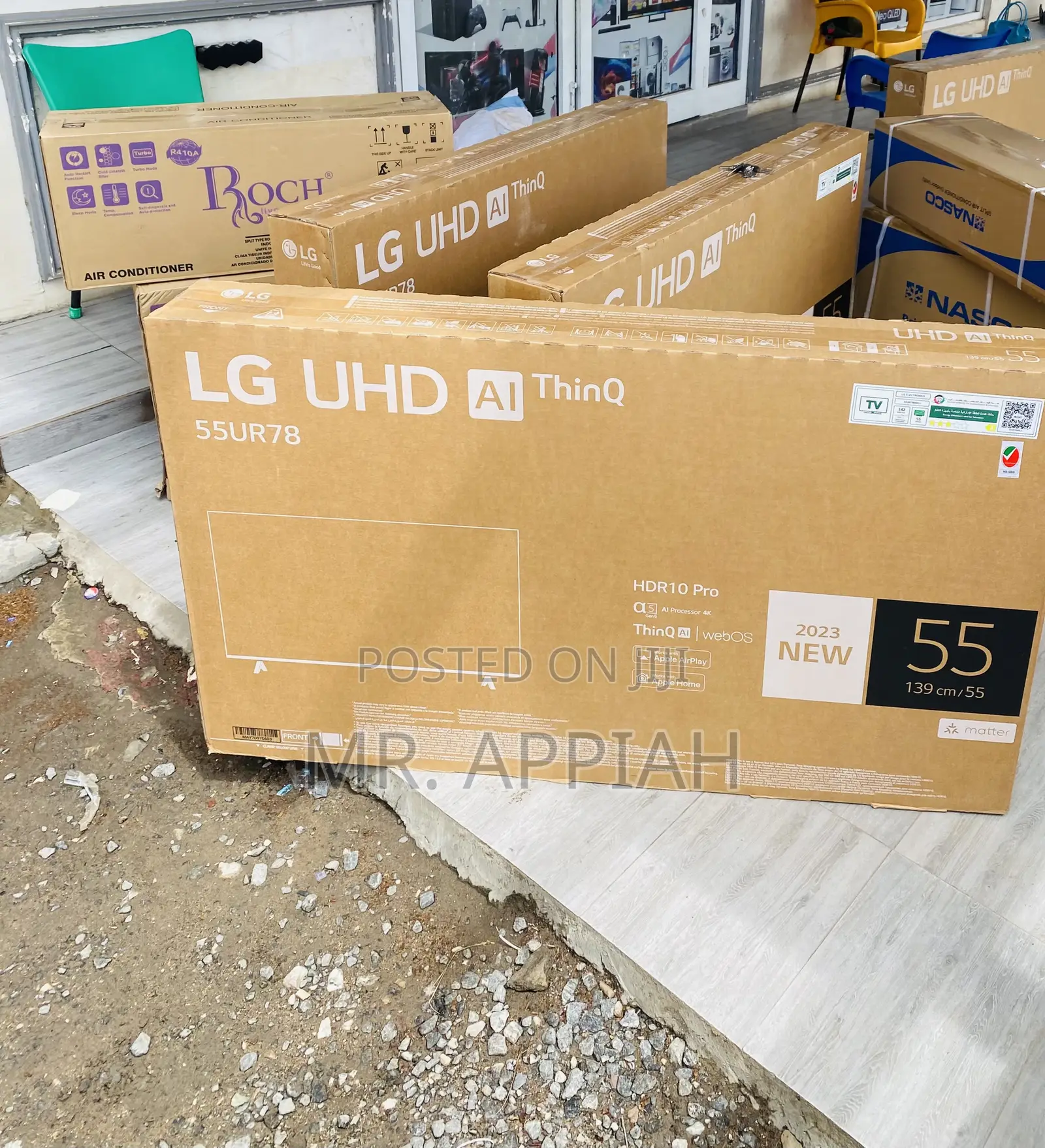LG 55ur78 55 Inch Smart Ultra HD Led Tv(Black).