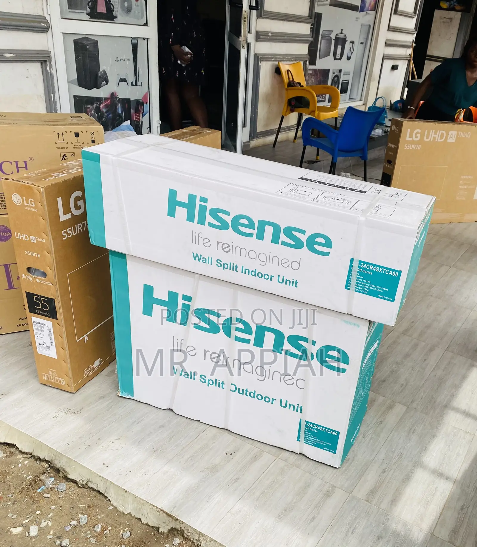 Super Chilling Hisense 2.5hp Split Type Ac(White)R410.