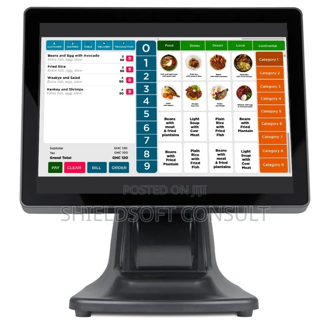POS Touchscreen Terminal System [ 4GB | 64GB SSD]