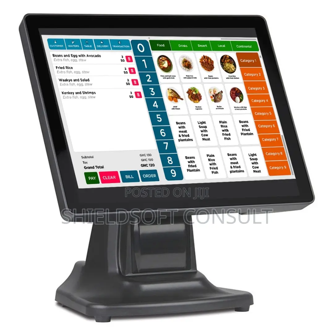 POS Touchscreen Terminal System [ 4GB | 64GB SSD]