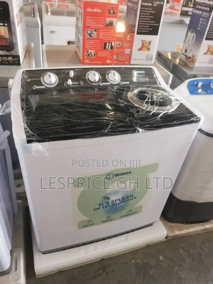 Sigma 10kg Semi Automatic Washing Machine