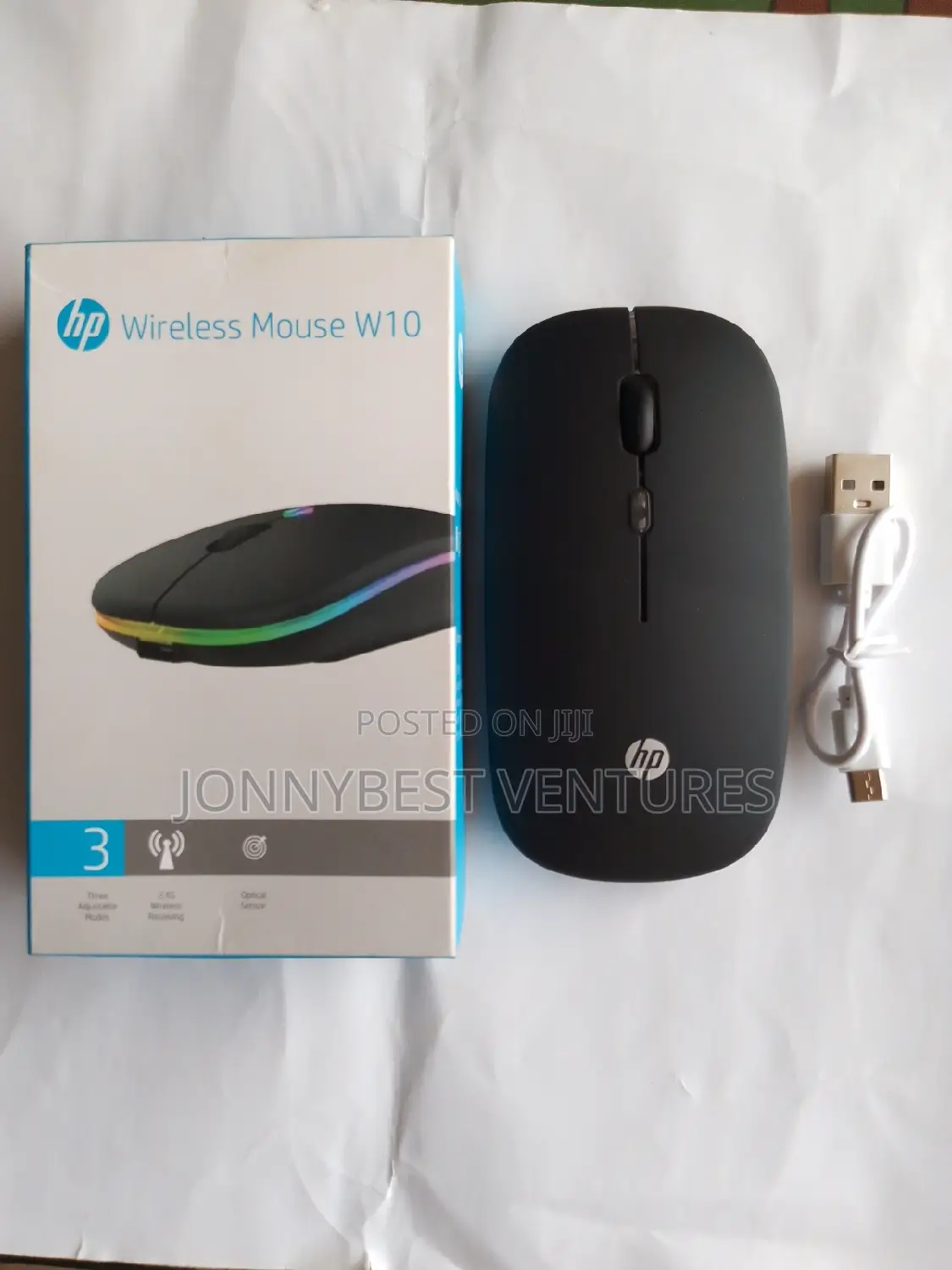 HP Chargeable Mouse With Rainbow