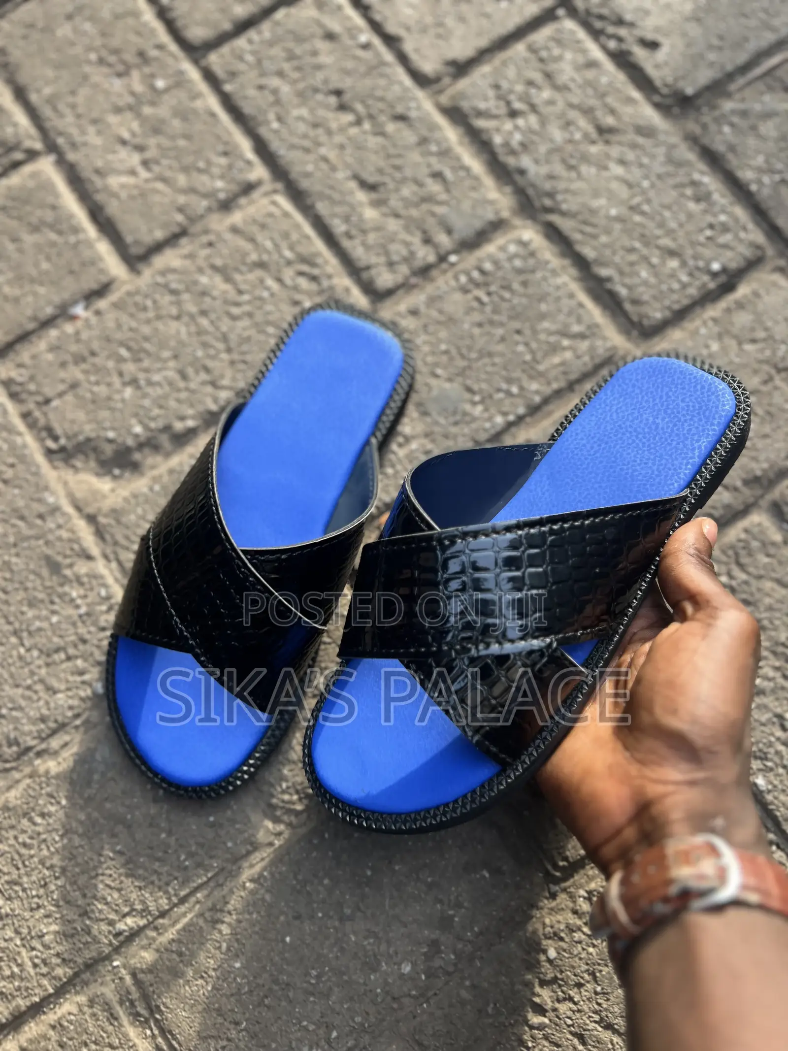 Crocodile Skin Multi Combo Slippers