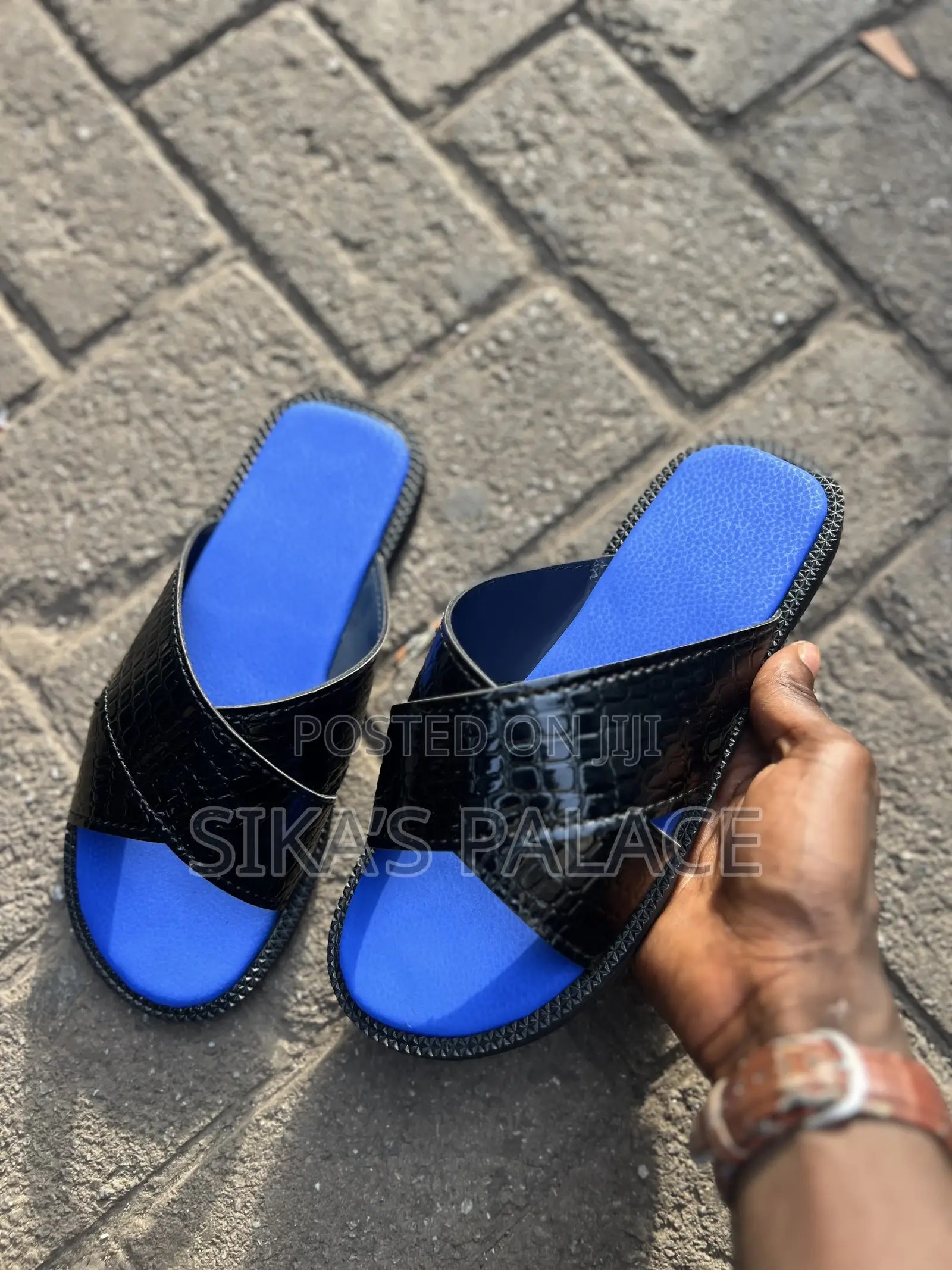 Crocodile Skin Multi Combo Slippers