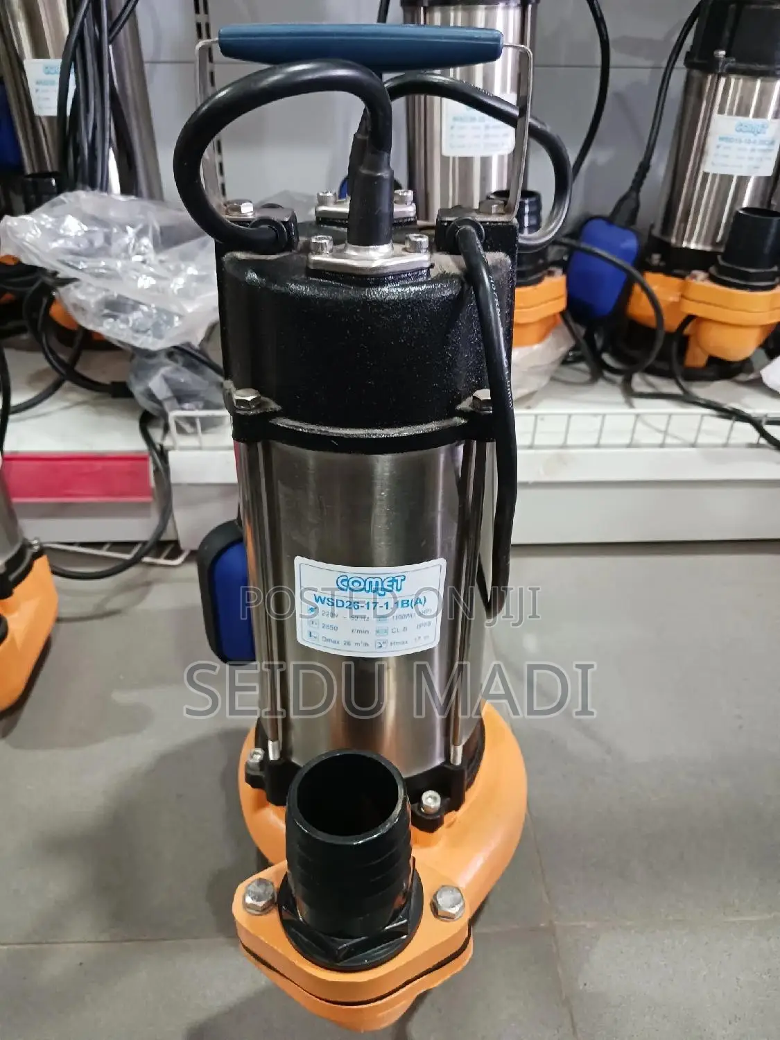Comet Submersible Pump(1.5hp)