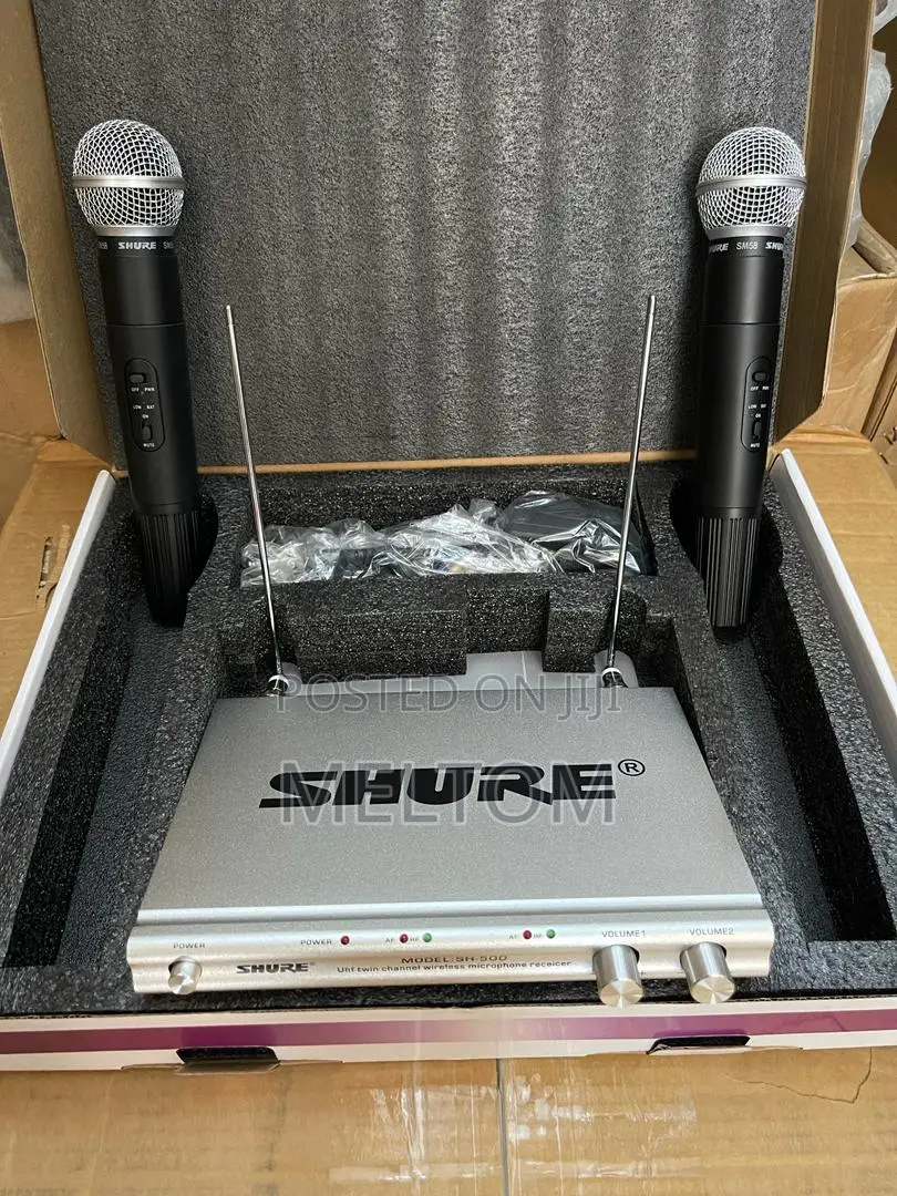 Shure Sh-500 2in1 Cordless Microphone