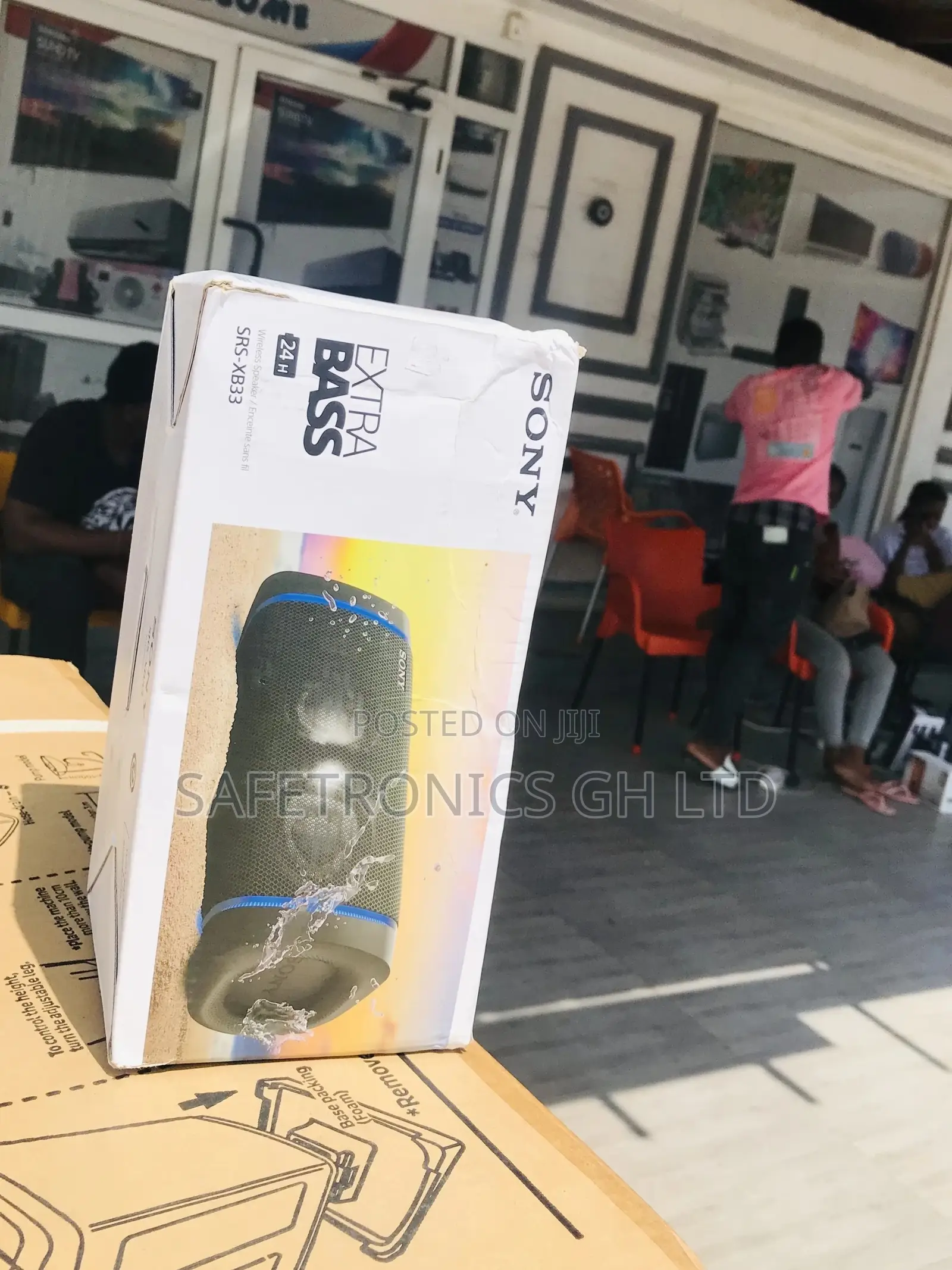Sony Black Bluetooth Wireless SRS-XB Electric Speaker