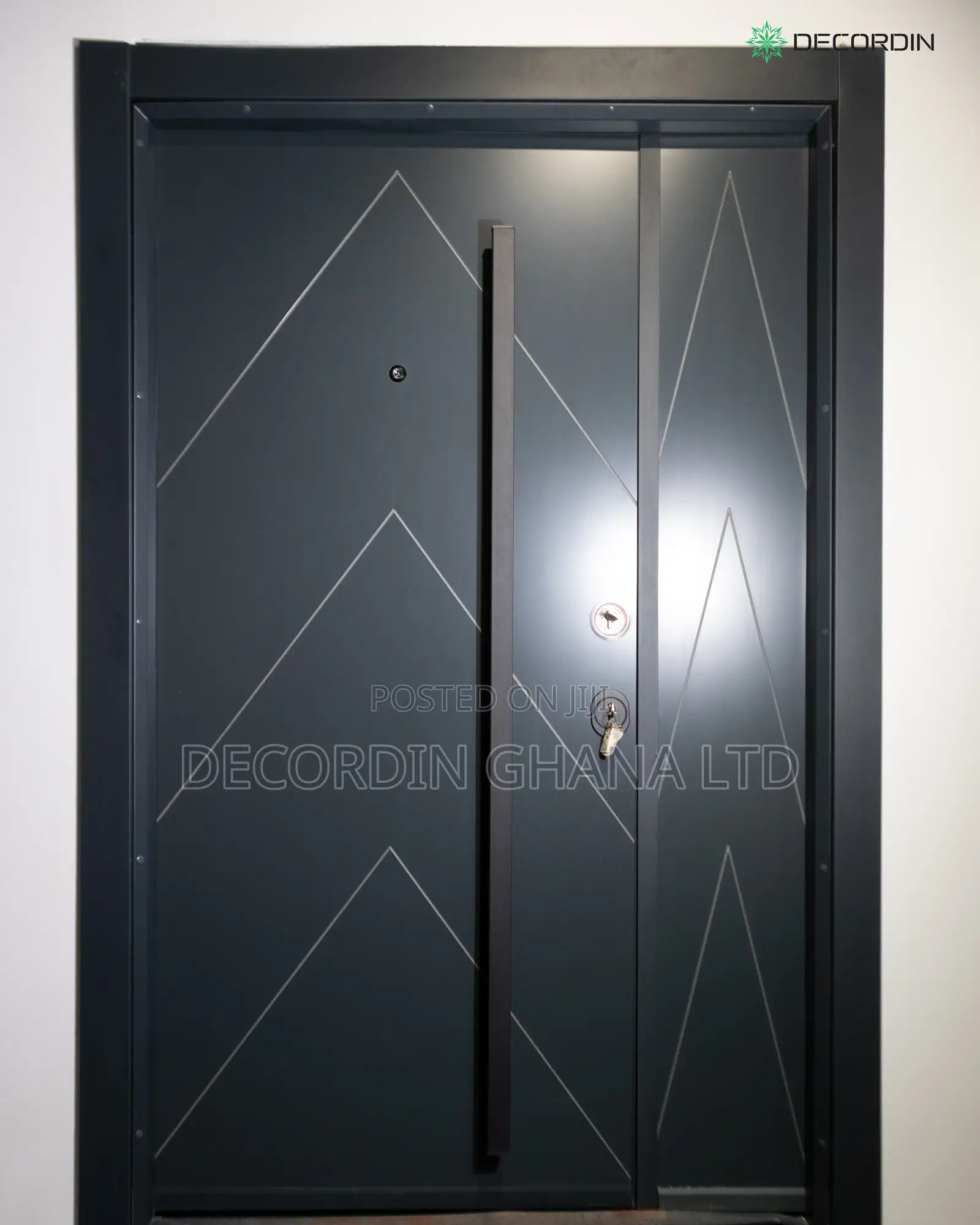 Weather Resistant Full Metal Security Door