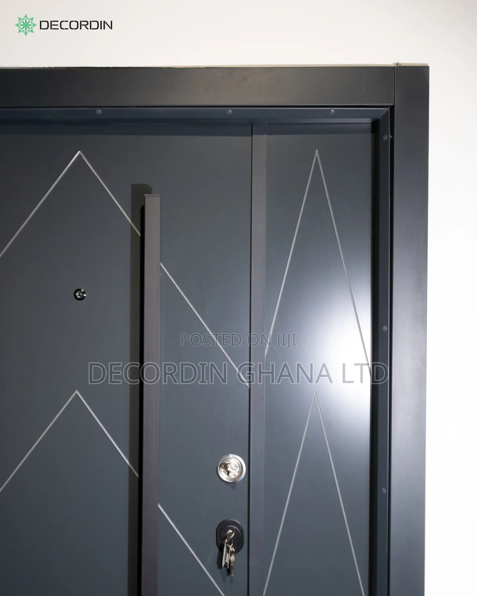 Weather Resistant Full Metal Security Door