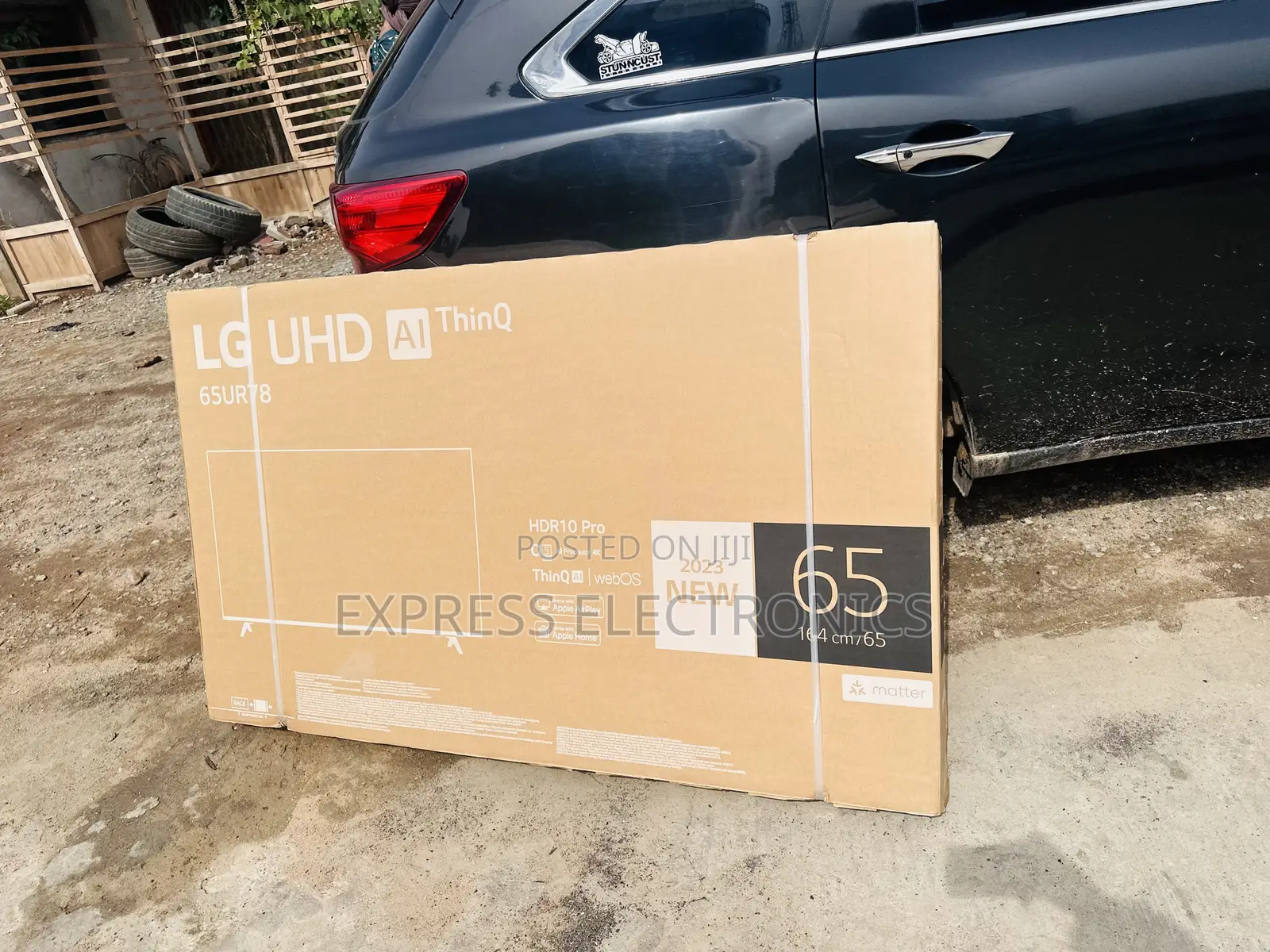 Powerful Display LED UHD Smart Glossy Lg Tv 65”UR78