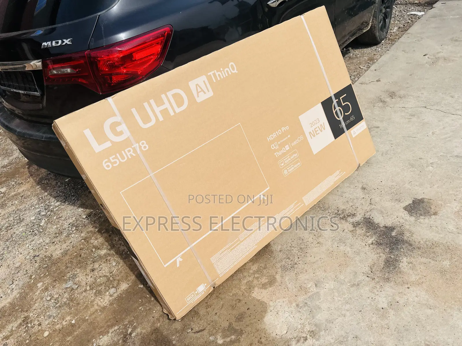 Clear Glossy UHD Smart LG 65”UR78 Tv 