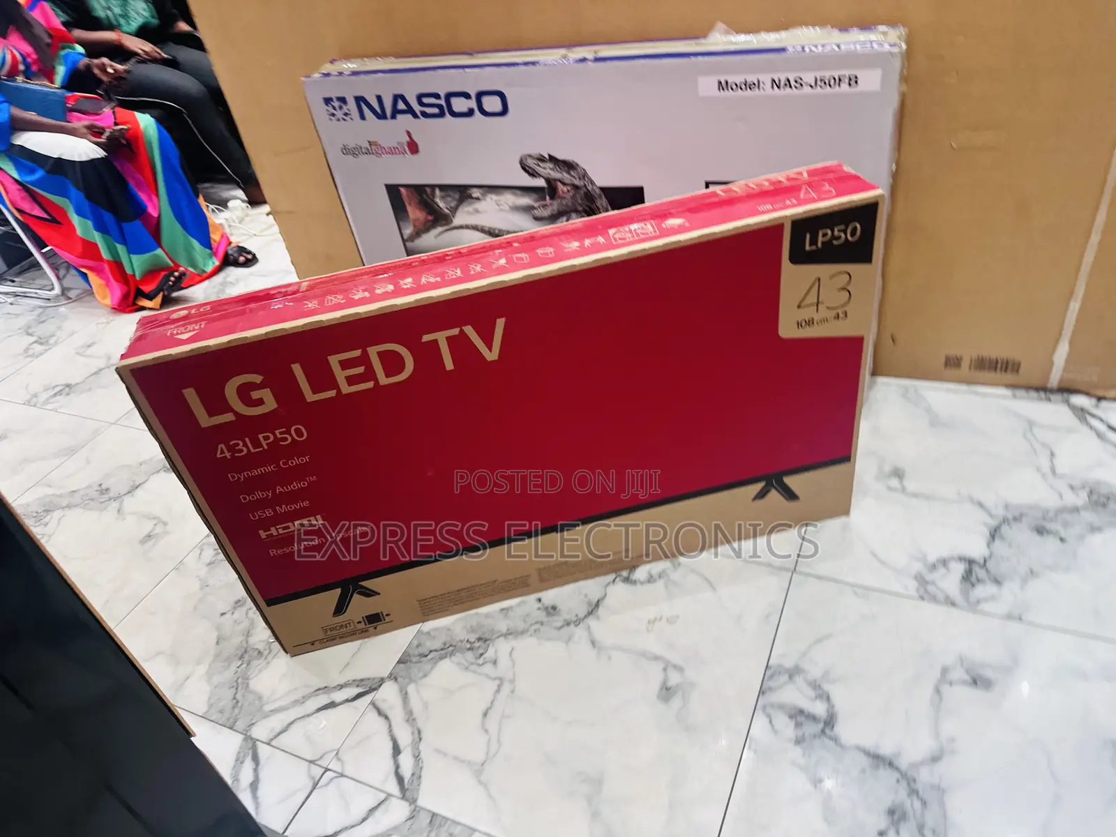 Dynamic Color FHD Satellite Display Digital Lg 43”LP50