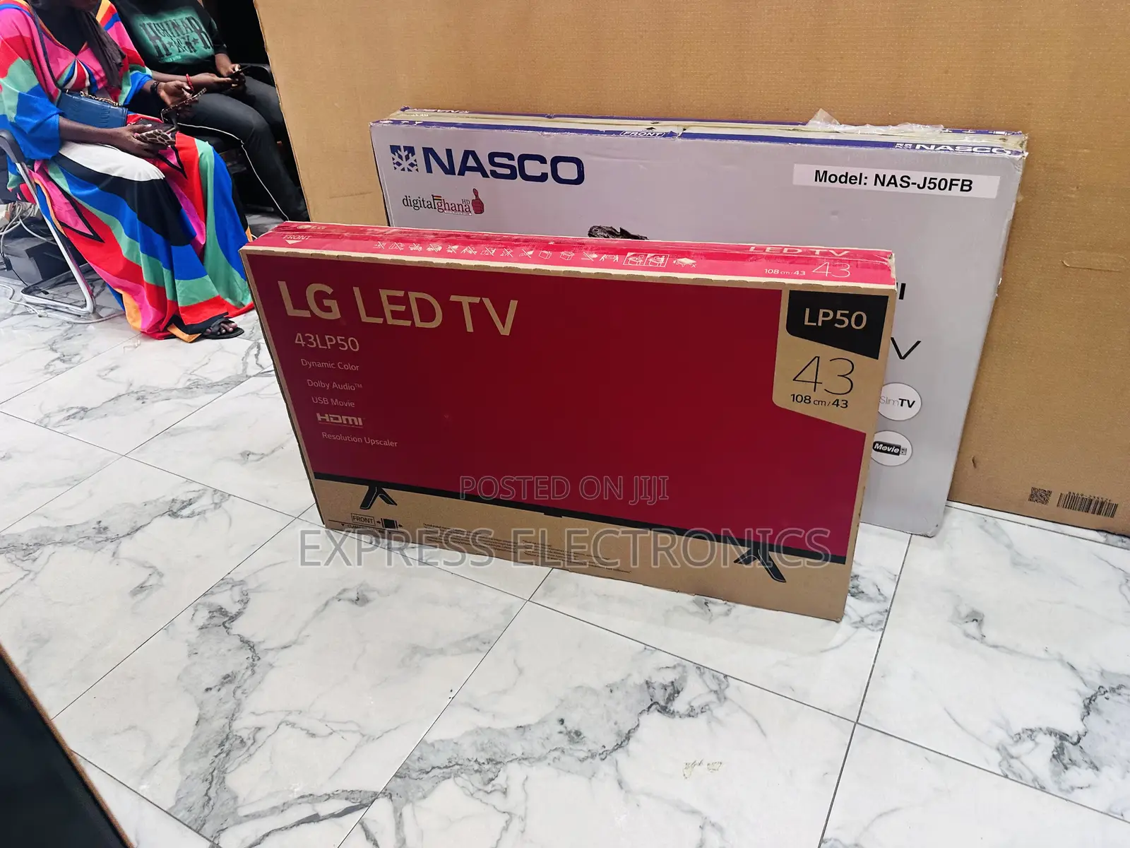 Dynamic Color FHD Satellite Display Digital Lg 43”LP50