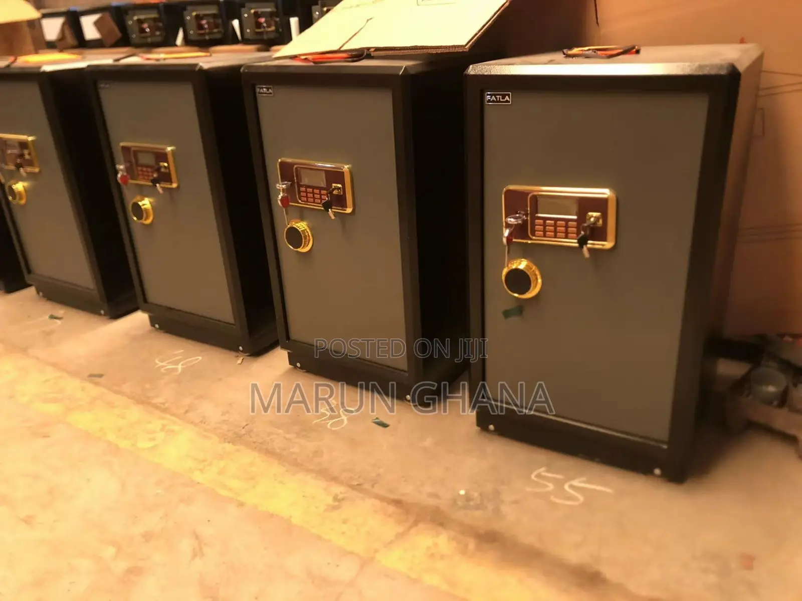 3d 820 Fireproof Safe Locker - 110 Kg