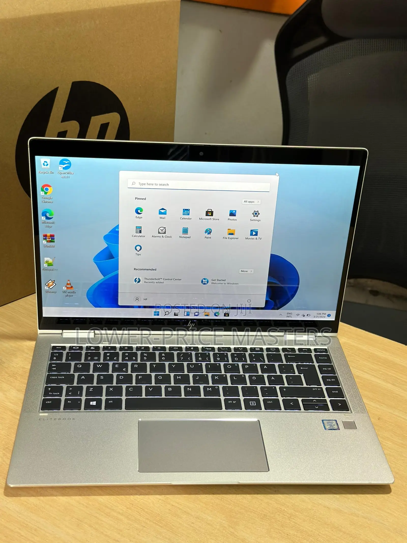 New Laptop HP EliteBook 1040 G6 16GB Intel Core I7 SSD 256GB