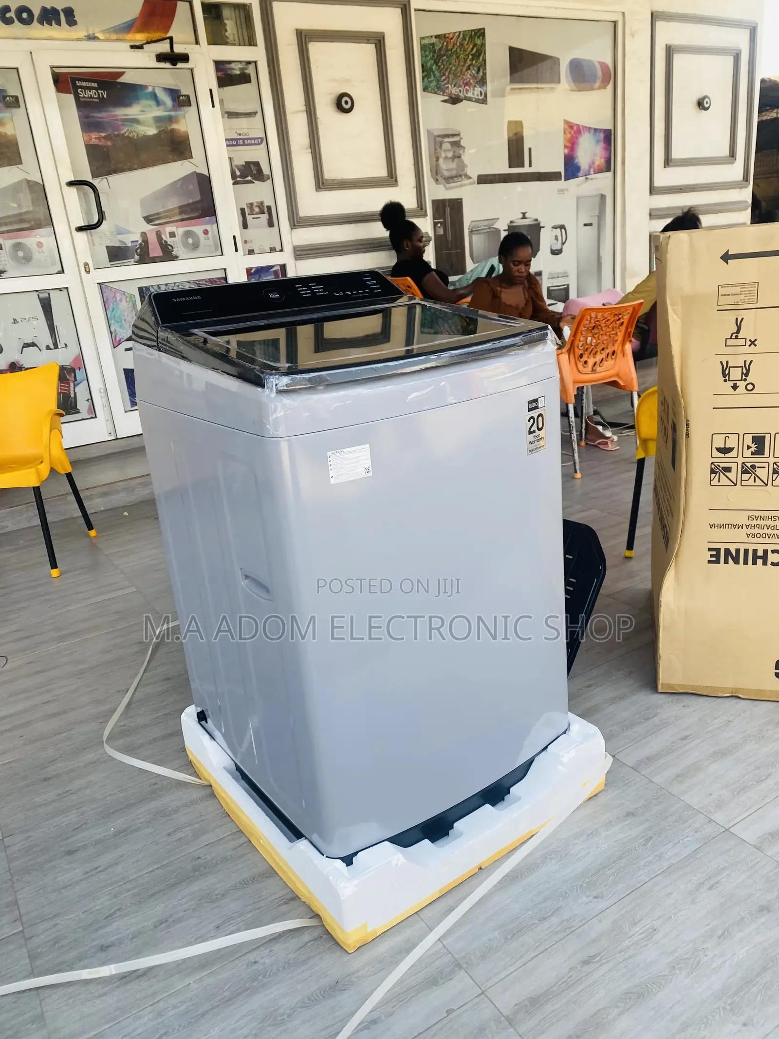 High Quality Samsung Wa13cg5441byn 13kg Washing Machine.