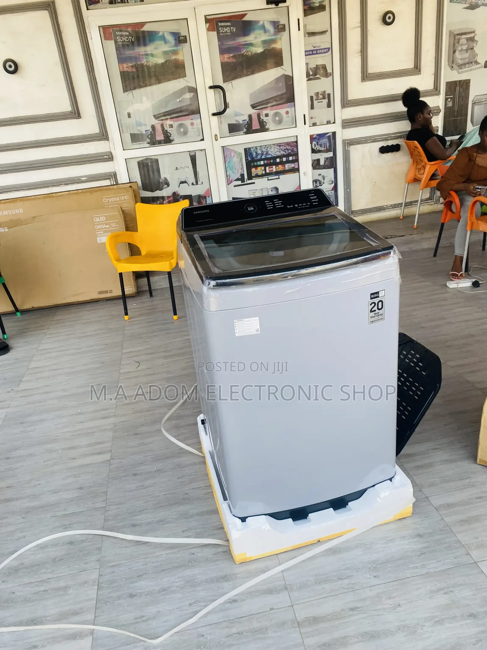 Original Samsung Wa13cg5441byn 13kg Washing Machine.