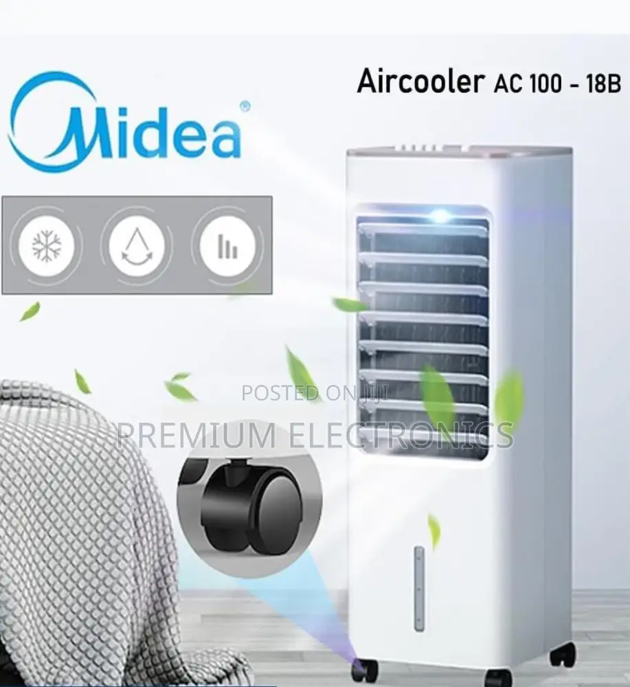 Midea 50watt Air Cooler White (Ac100-18b)