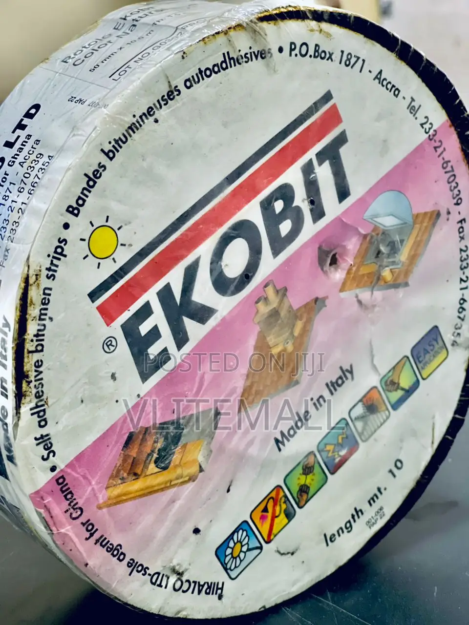 50mm EKOBIT Self Adhesive Bitumen Strips